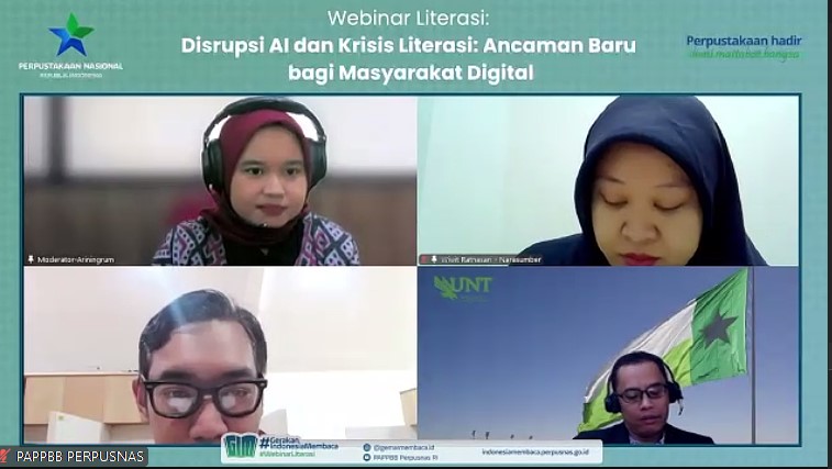 Disrupsi AI dan Krisis Literasi: Pustakawan UNM Siap Jadi Garda Terdepan Literasi Digital