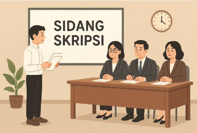 Sidang Skripsi, Gerbang Baru Perjalanan Mahasiswa Universitas Nusa Mandiri