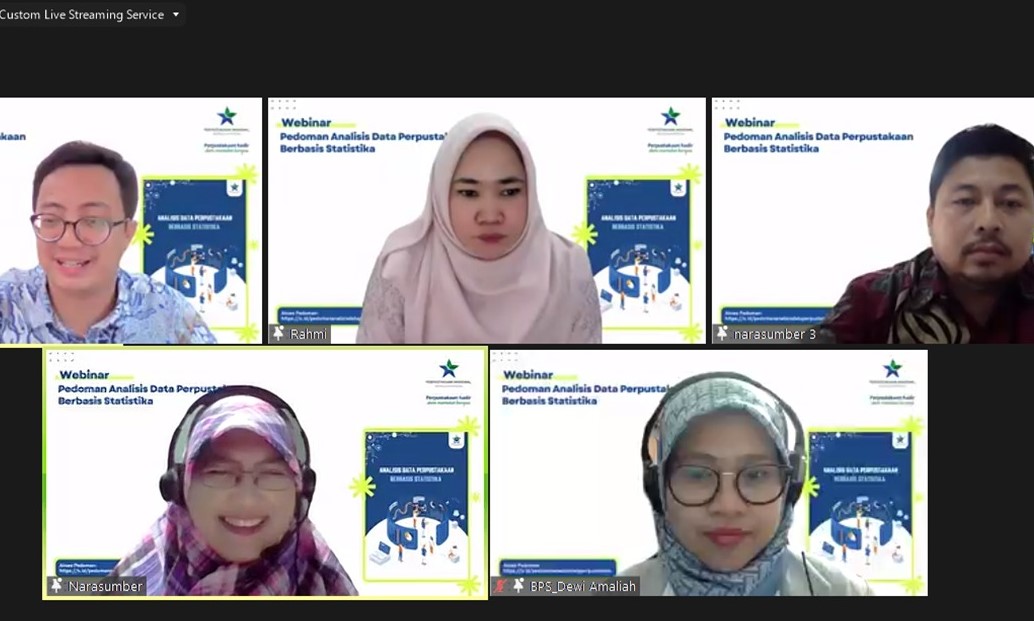 Webinar Analisis Data Perpustakaan Berbasis Statistika: Kembangkan Pengetahuan Pustakawan UNM dalam 