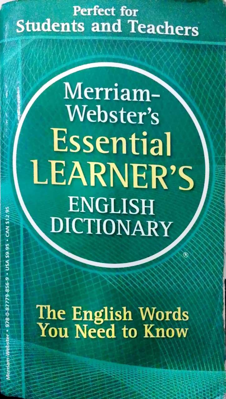 Merriam-Webster's Essential LEARNER'S English Dictionary
